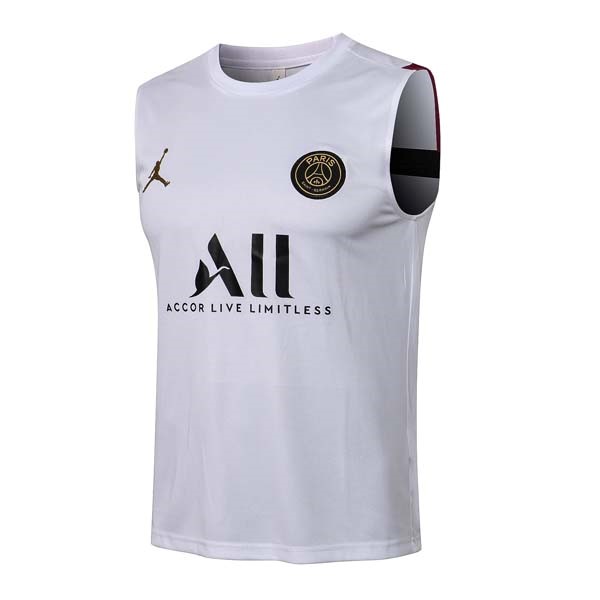 Trikot Paris Saint Germain ärmellos 2022 Weiß 1